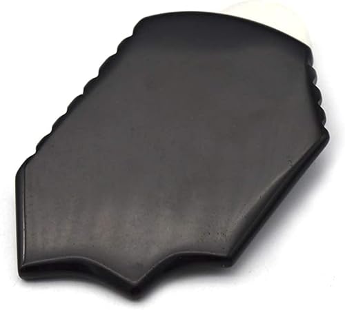 Miniatura 3 de RODEREK Herramientas Gua Sha, herramienta de masaje de raspado de obsidiana Gua Sha, tabla facial de Gua Sha, herramienta de masaje unisex Gua Sha,