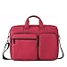 Produktbild Laptop Tasche Tasche 13 14 15 15.6 Zoll Nylon Airbag Umhängetasche Handtasche wasserdichte Computer Messenger Bags für MacBook Dell Acer-Wine_Red_15.6_inch