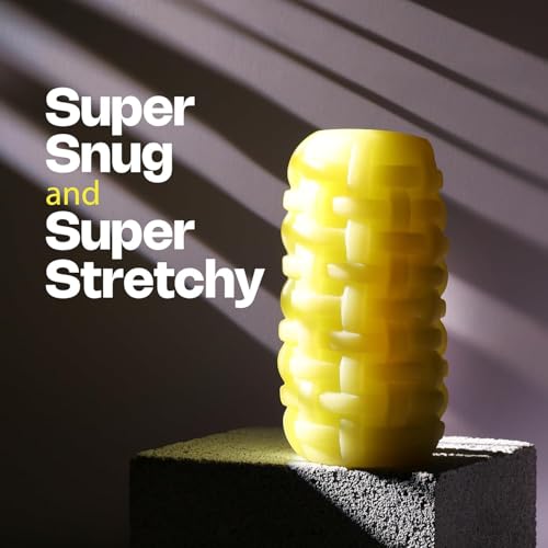 Image of AdultsNeed Sultan | Yellow | Handhled Massager for Relief | Ribbed Interior (YELLOW SULTAN)