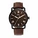 Fossil Copeland Watch for Men, Quartz Three-Hand Movement with Leather Strap