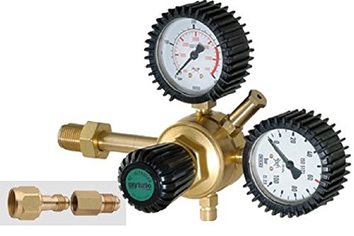 RIDUTTORE DI PRESSIONE AZOTO 40 BAR MAXYMUM 0-40 BAS OXYTURBO GAS COMPRESSI FINO 300 BAR + RACCORDI 1/4 SAE E 5/16 SONO I RIDUTTORI DI PRESSIONE PROFESSIONALI CON GRANDE EROGAZIONE