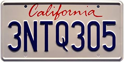 Amazon Co Jp Fast And The Furious Brian O Conner Supra Number Plate 3ntq305 ワイルドスピード ブライアン オコナー ナンバープレート 3ntq305 カリフォルニア州 並行輸入品 おもちゃ