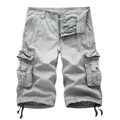 Pantalones cortos de playa de 5 puntos con cintura elástica informal
