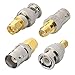 Produktbild YILIANDUO 4 Typ SMA Adapter Kit SMA auf BNC Antennenadapter Kit für Handheld Ham Radio PC LAN USB Raspberry Pi TYT Icom WiFi Antenne MEHRWE CCTV
