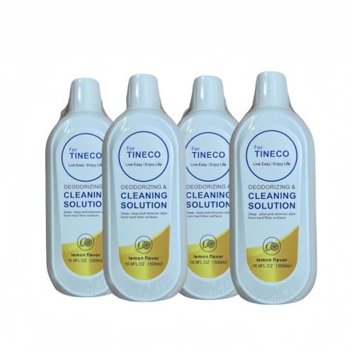 Lemon-flavored cleaning solution 500ml compatible with Tinco (1-5 bottles), suitable for scrubbers, efficient decontamination, natural lemon scent, safe and residue-free(2pcs) - Image 4