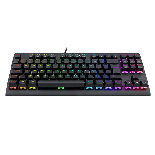 Teclado Mecânico Gamer Redragon Dark Avenger Switch Outemu Blue RGB ABNT2 - K568RGB-1