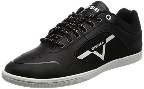 Diesel Men's Happy Hours S-Aarrows Sneaker, Black, 10 M US