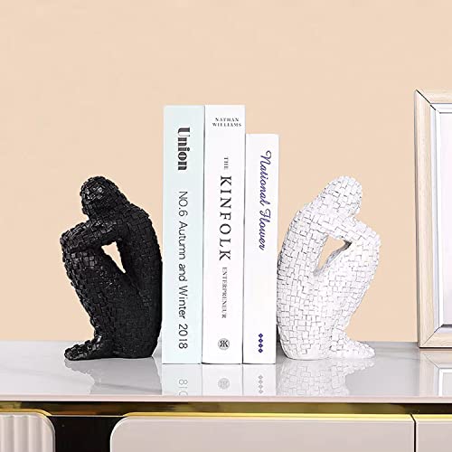 Beykeycy Home Decor Mini Thinker Statues Set Handmade Craft Sculpture For Household Living Room, Coffee Table Minimalist Decor, Tabletop Adornment Abstract Decoration #TOP3