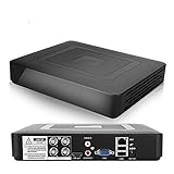 Videorekorder 8 Kanäle 8 CH Security CCTV AHD / CVI / TVI / DVR / NVR 5 in 1 Echtzeit-Videorekorder, DVR-Kit für Heimüberwachung 100 (UK)