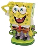 sponge-bob Mini de resina. Penn Plax pp04053 Bob Esponja Mini ornamento de resina