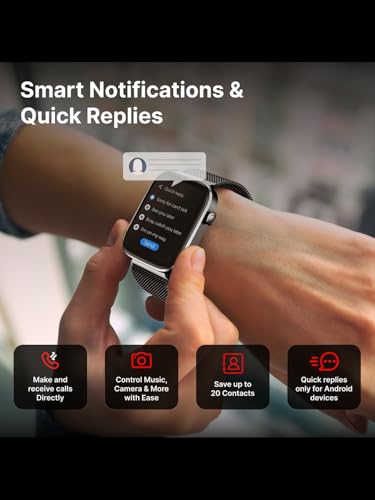 Image of TIMEX iConnect Navigator 1.83 inch(4.6cm) Display with Turn By Turn Navigation & BT Calling Smartwatch for Unisex - TWIXW904T