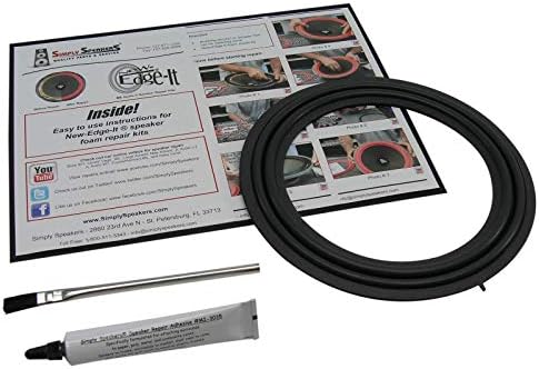 8" Foam Speaker Repair Kit Compatible with 2000-2011 Toyota Avalon, JBL 86160-AC180, 2004-2008 Solara, Tundra, Lexus, Others, FSK-8M-Toyota (Single)