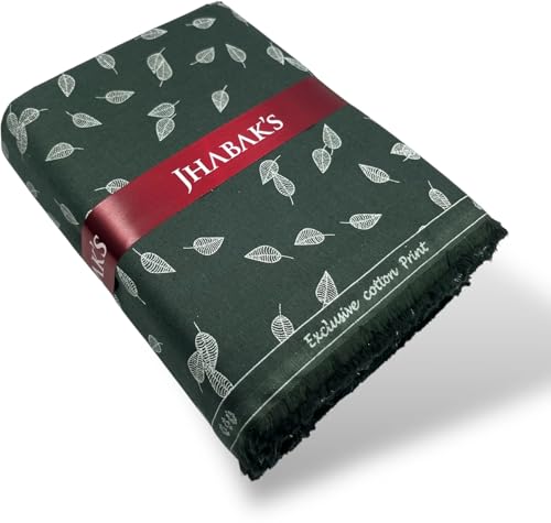 Image of JHABAK'S Unstitched 100% Pure Cotton Shirt Fabric for Men - Shirt Fabric & Kurta Material