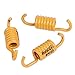 Glixal ATKS-03902 Chinese Scooter High Performance Racing Torque Spring clutch springs GY6 50cc-100cc 139QMB Engine Moped ATV (1500RPM,Yellow)
