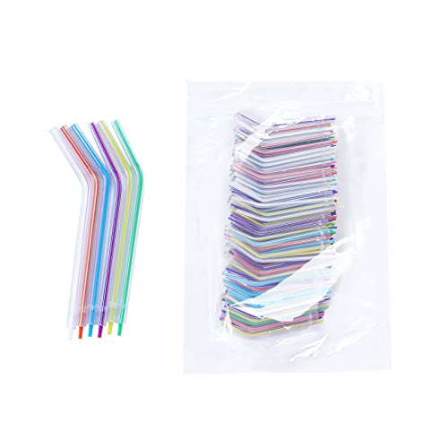 Jmu 250Pcs Air Water Syringe Tips Dental, Disposable Spray Nozzles For Oral Cleaning, Crystal Rainbow #TOP7