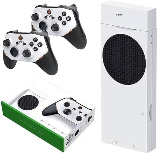 Image of GPZ M88 Gaming Stick x128GB with DDR4 Power | 27,500+ Built-in Games | Multi-Platform Retro Console | Dual Wireless Gamepad Controllers | HDMI TV Output | Plug & Play