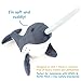 TigerHart Noel The Narwhal - 17 Inch Stuffed Animal Plush Narwhal