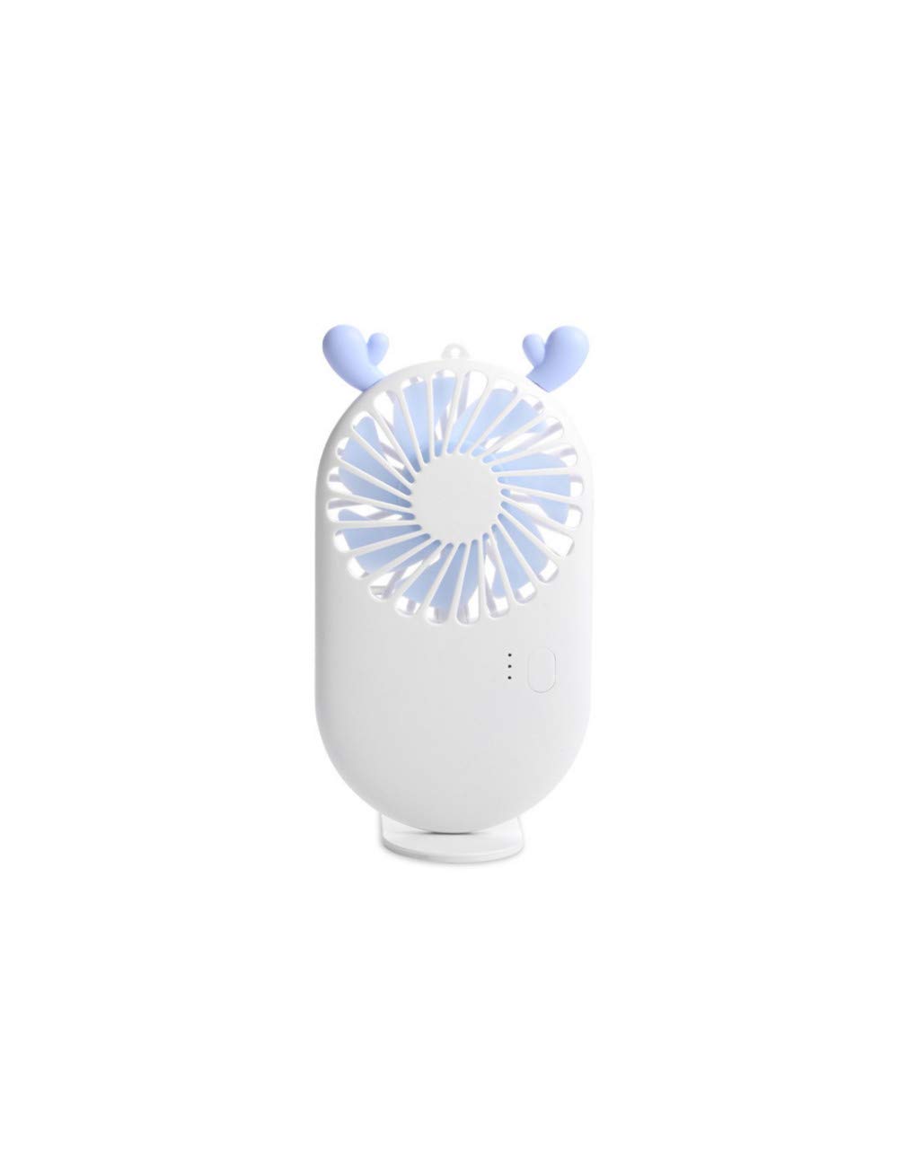 Ventilateur portatif refroidisseur mini LED à piles et USB pour table et bureau