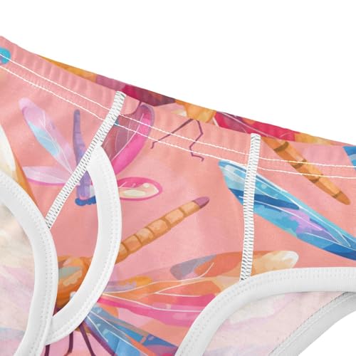 KLL Dragonfly Pattern Illustration Toddler Boy Pure Cotton Nighttime Underwear Cute Children Undies4