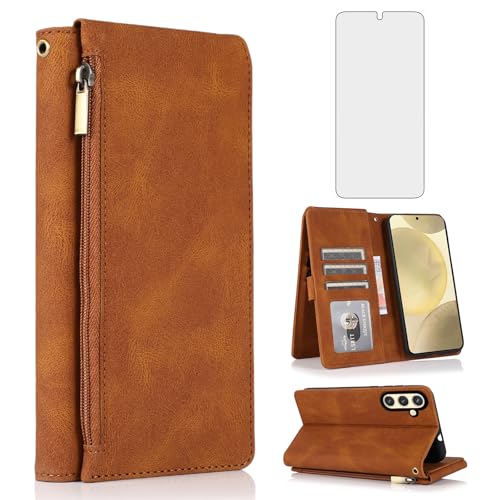 Coque pour Samsung Galaxy S24 Plus XKLLPT UK Marron au design raffiné