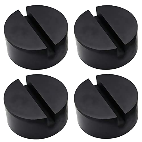Image of Rubber Jack Pad,Medium Size Frame Rail Adapter Pad (4PCS) | Protector Slotted Jack Pad, for Universal Vehicle