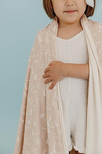 Image of Copper Pearl Jumbo 3-Layer Baby Blanket: Soft Baby Quilts for Boys and Girls | Breathable, Cozy, Toddler Blanket | Baby Quilt for Newborns | 60x72 Premium Material | Sandy