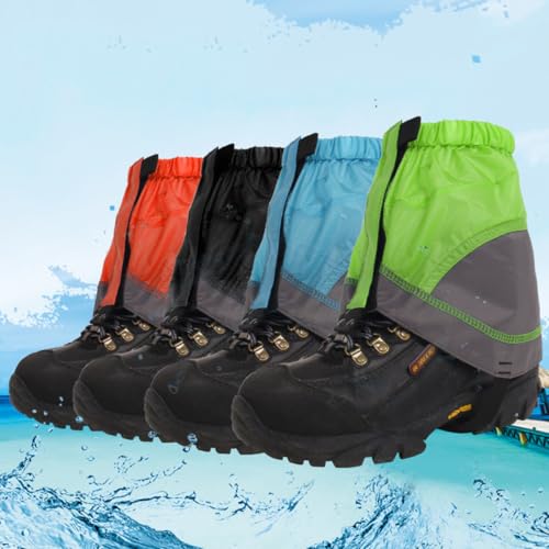 Guêtres imperméables randonnée compactes et légères Outanaya avec élastique de serrage