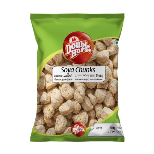 Image of Double Horse Soya Chunks Mini, 200 grams