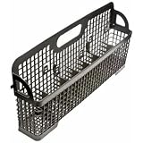 8531288 Dishwasher Silverware Basket - compatible with KitchenAid | compatible with Whirlpool | Precise 19 1/4' x 9' x 4' Fit, Durable Construction