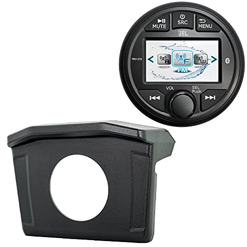 Stinger SPXRNGDASH 13-18 Polaris Ranger Radio Mounting Kit and JBL PRV-275 Waterproof Radio