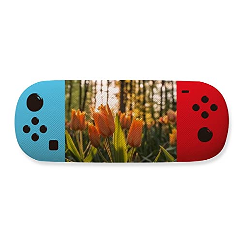 Étui de rangement pour lunettes floral et forêt avec fermeture magnétique