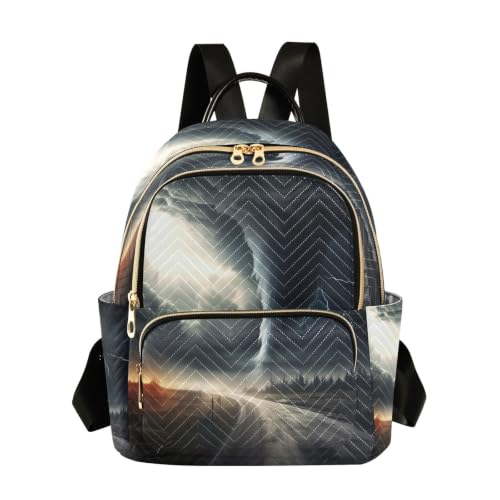 Sac à dos matelassé pour femme Tornado Mini ultra léger au design moderne et géométrique