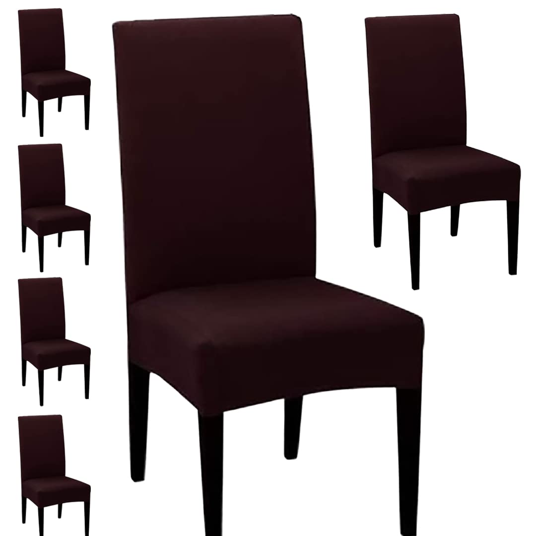 See full amazon price history chart for HOTKEI Pack of 6 Wine 200 GSM Elastic Stretchable Dining Table Chair Seat Cover Protector Slipcover for Dining Table Chair Cover Set of 6 Seater HOTKEI Pack of 6 Wine 200 GSM Elastic Stretchable Dining Table Chair Seat Cover Protector Slipcover for Dining Table Chair Cover Set of 6 Seater (B08WH6LSY4) Amazon Price History, Amazon Price Tracker