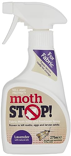 moth stop Lakeland Fabric Moth Killer & Freshener Spray 275ml Kill Moths & Eggs Lasts For 3 Months