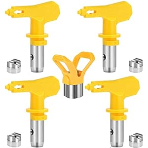 WOOLUCK® Airless sproeimondstuk, airless mondstuk voor hogedrukspuitpistool (Tapez 215 311 317 517)