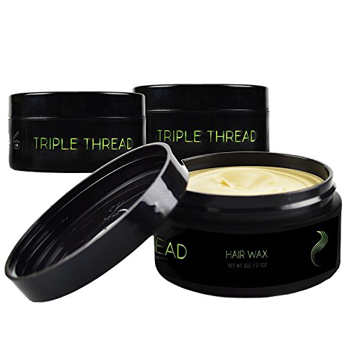 Triple Thread Hair Wax Clay for Men, 2.1oz by Triple Thread
