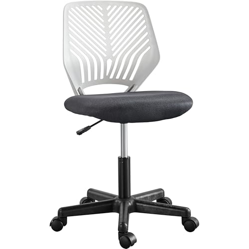 Yaheetech ergonomisch Schreibtischstuhl Bürostuhl ohne Armlehnen Drehstuhl mit Rücklehne Arbeitsstuhl höhenverstellbar 136 kg belastbar 50 x 55 x 79-92 cm Dunkelgrau Yaheetech ergonomisch Schreibtischstuhl Bürostuhl ohne Armlehnen Drehstuhl mit Rücklehne Arbeitsstuhl höhenverstellbar 136 kg belastbar 50 x 55 x 79-92 cm Dunkelgrau