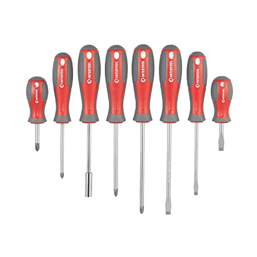 Intertool 58-Piece Magnetic Screwdriver Set With Case, Precision Screw Drivers, Assorted Bits And Driver, Portable Storage Vt08-3358 #TOP2