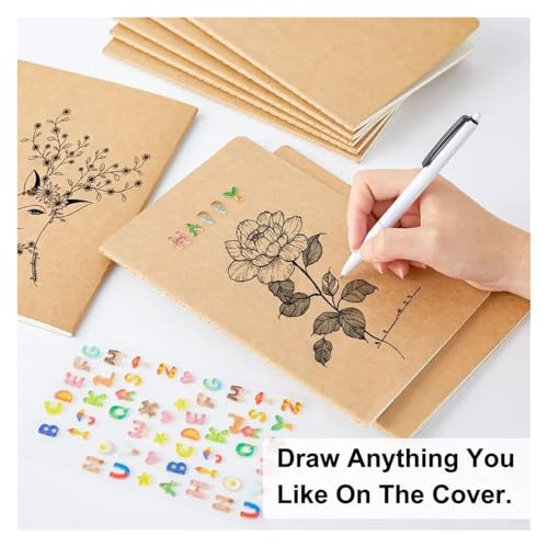 Cuaderno de bocetos sin forro en pack de 30 para dibujar sin limites 3