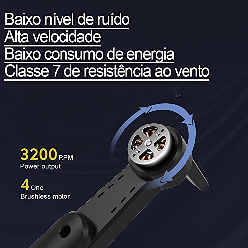 XFTOPSE K80 PRO Drone com Câmera 4K ESC Profissional, 5G Wifi FPV Drone GPS com Motor Brushless, Cla