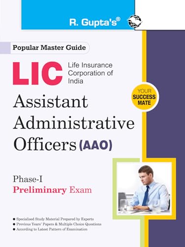 LIC AAO (Phase-I : Preliminary) Exam Guide (English Edition)