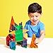 MAGNA-TILES Combo 62-Piece Magnetic Construction Set, The Original Magnetic Building Brand