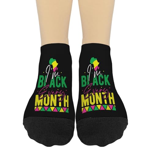 Im Black Every Month Dress Socks Dress Sock Girls Dress Sock HumorSock