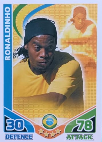 Match Attax England 2010 Ronaldinho Trading Card