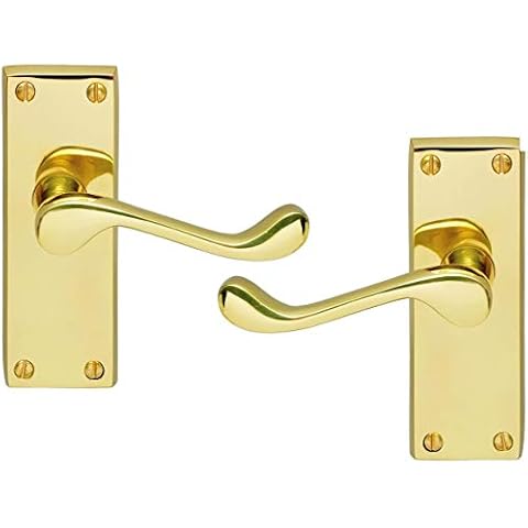 Carlisle Brass Victorian Scroll Door Handle Set Cover