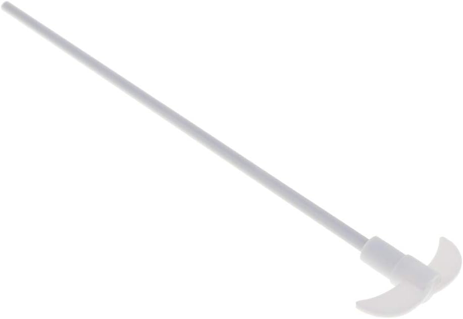 VELURA PTFE Mixer Stirring Rod for Electric Overhead Stirrer L 300mm Oar Dia 68mm |1 Piece PTFE Stirrer Shaft Stirring Rod| Microscopes & Chemistry| Science & Nature | Educational |Toys & Hobbies