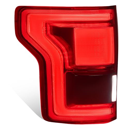 ALMULOO Left Full LED Tail Light Compatible with 2015-2017 Ford