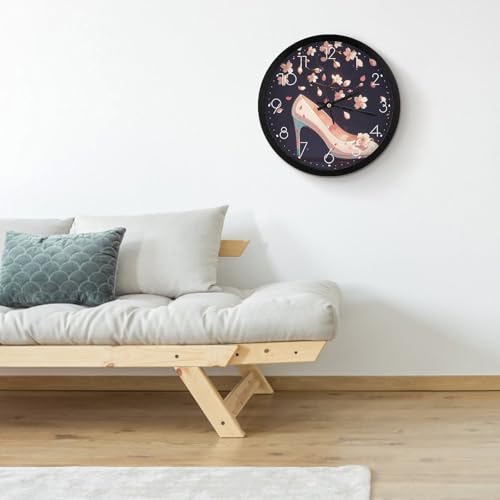 Horloge murale moderne et silencieuse ornée de cristaux chic - 5