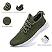 XKOWUO Mens Running Shoes Slip On Walking Sneakers Tennis Gym Shoes Casual Road Fashion Breathable Lightweight Workout Sport Green Size US 12