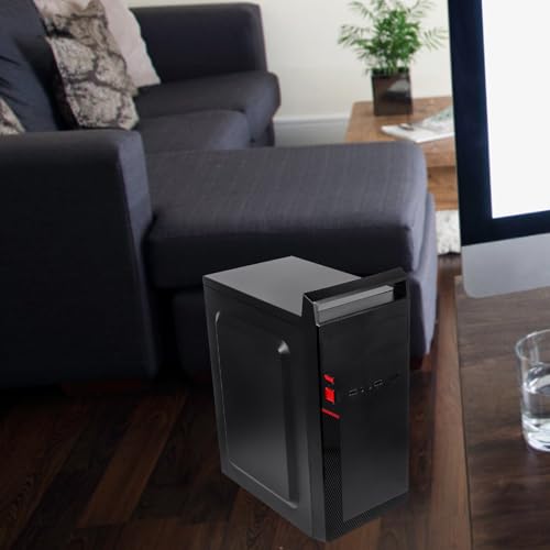 Gabinete TEHAUX G5GK2303W4H025H para PC de escritorio compacto negro con enfriamiento por aire miniatura 6